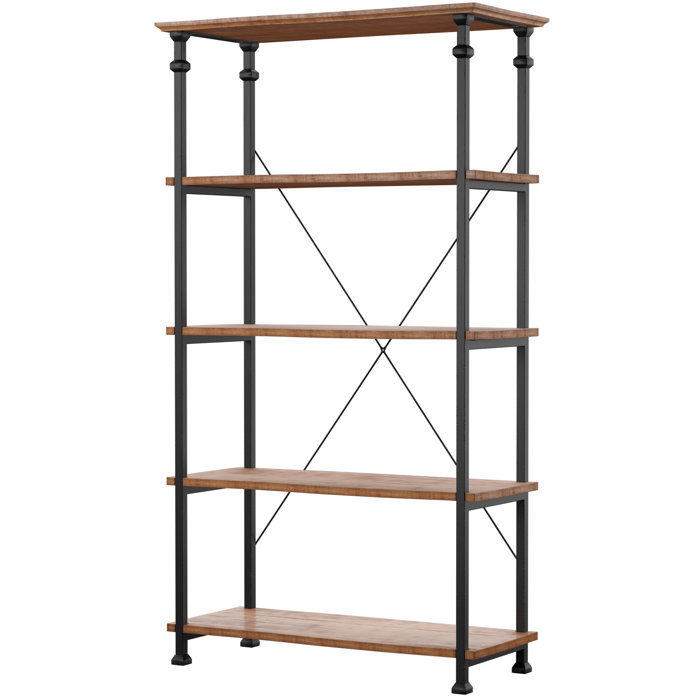 Mercury Row® Zona Etagere Bookcase & Reviews Wayfair